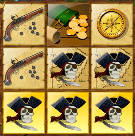 Pirate Instant Winning Scratchcard 1