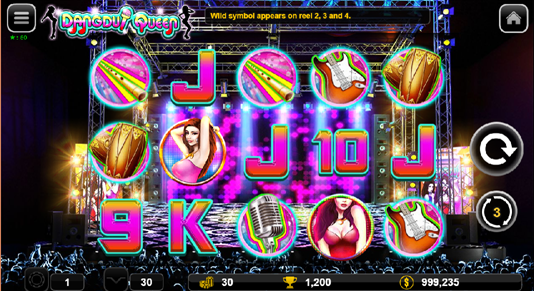 Dangdut Queen free spin mode display.png