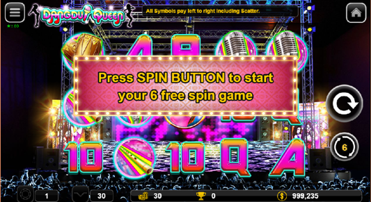 Dangdut Queen free spin start scene.png