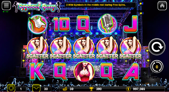 Dangdut Queen game scene scatter symbol shown .png