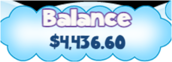 I Love Christmas balance amount display.png