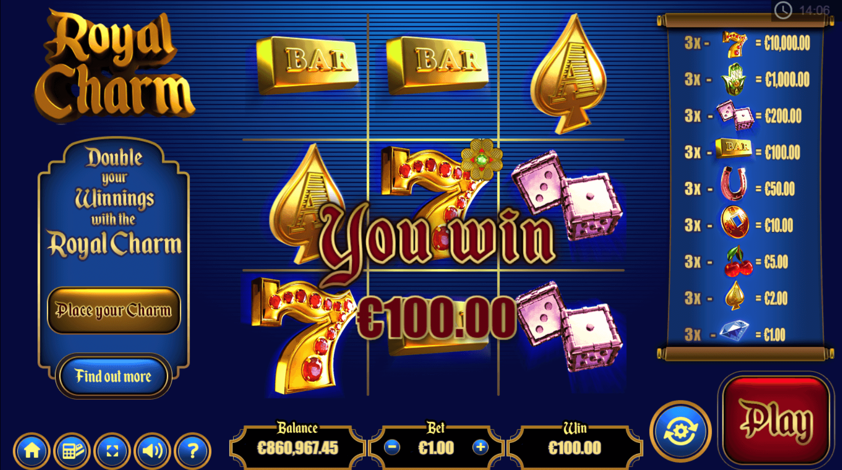 Royal Charm winning screen.png