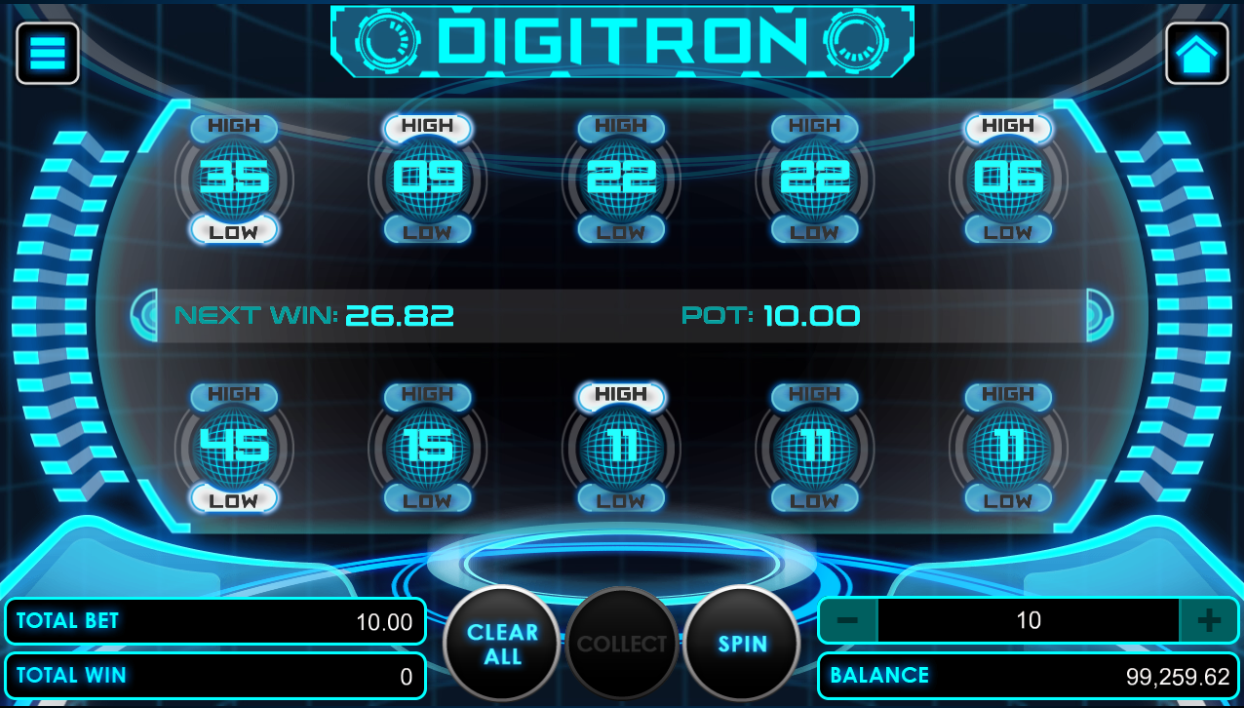 Digitron game