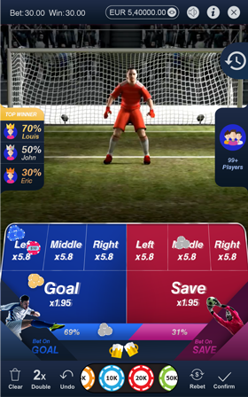 Football Strike game scene