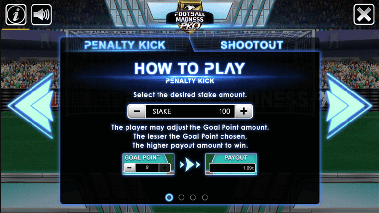 Football Madness Pro menu Inside Information