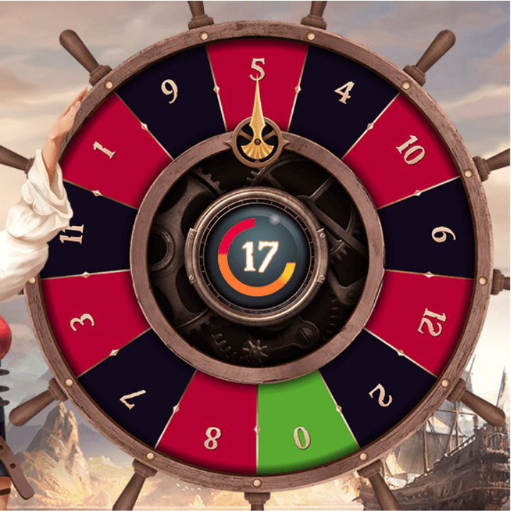 Caribbean Saga Wheel Spin