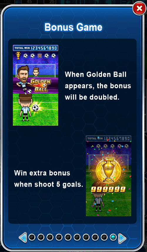 FootballStar Bonus Game